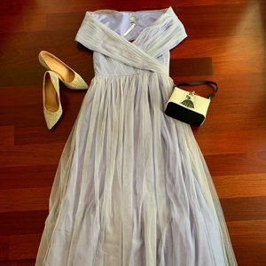 ASOS lavender maxi dress